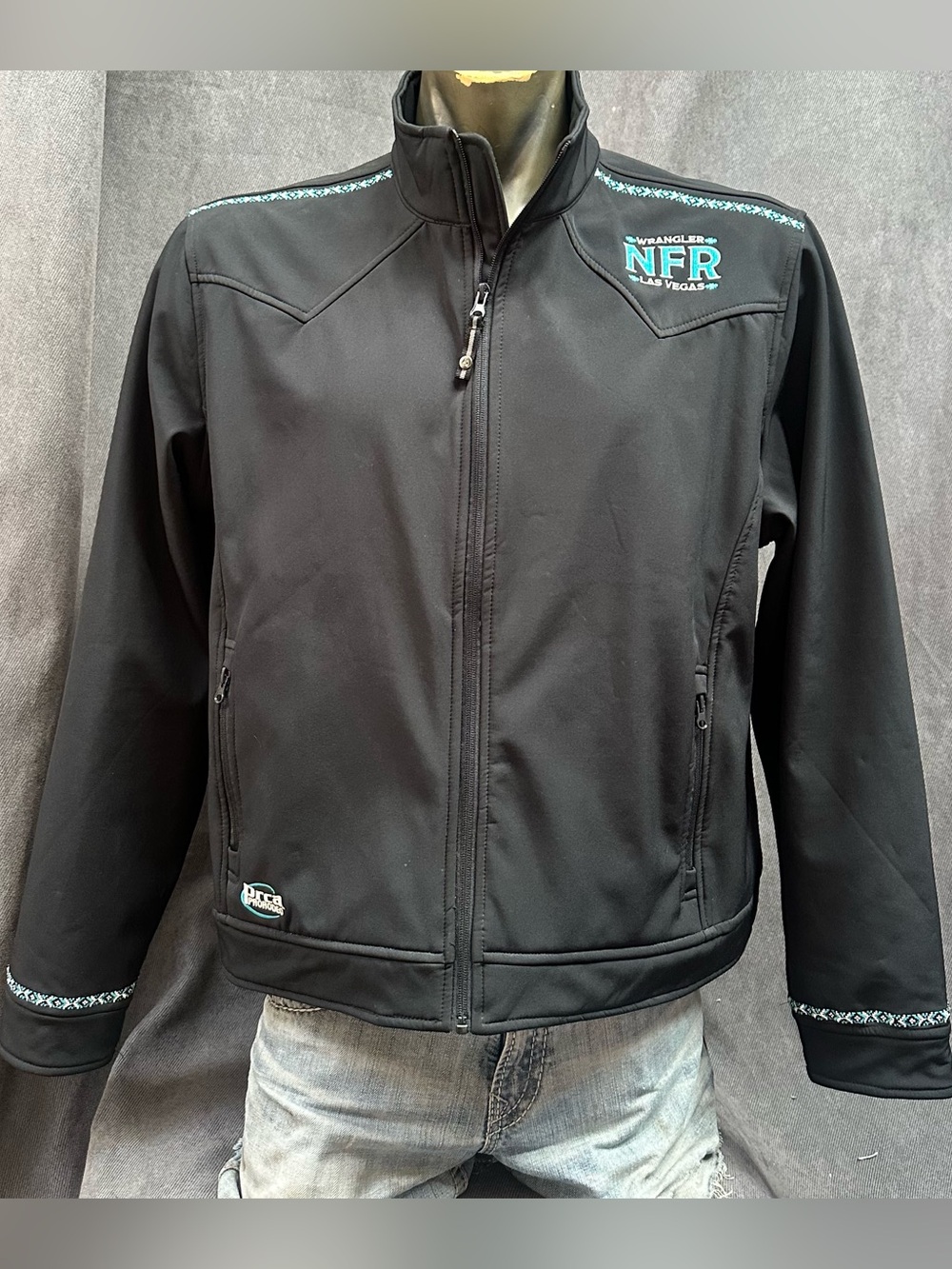 Wrangler Pro Rodeo PRCA NFR Jacket Mens XXL Full Zip Las Vegas Finals 2017